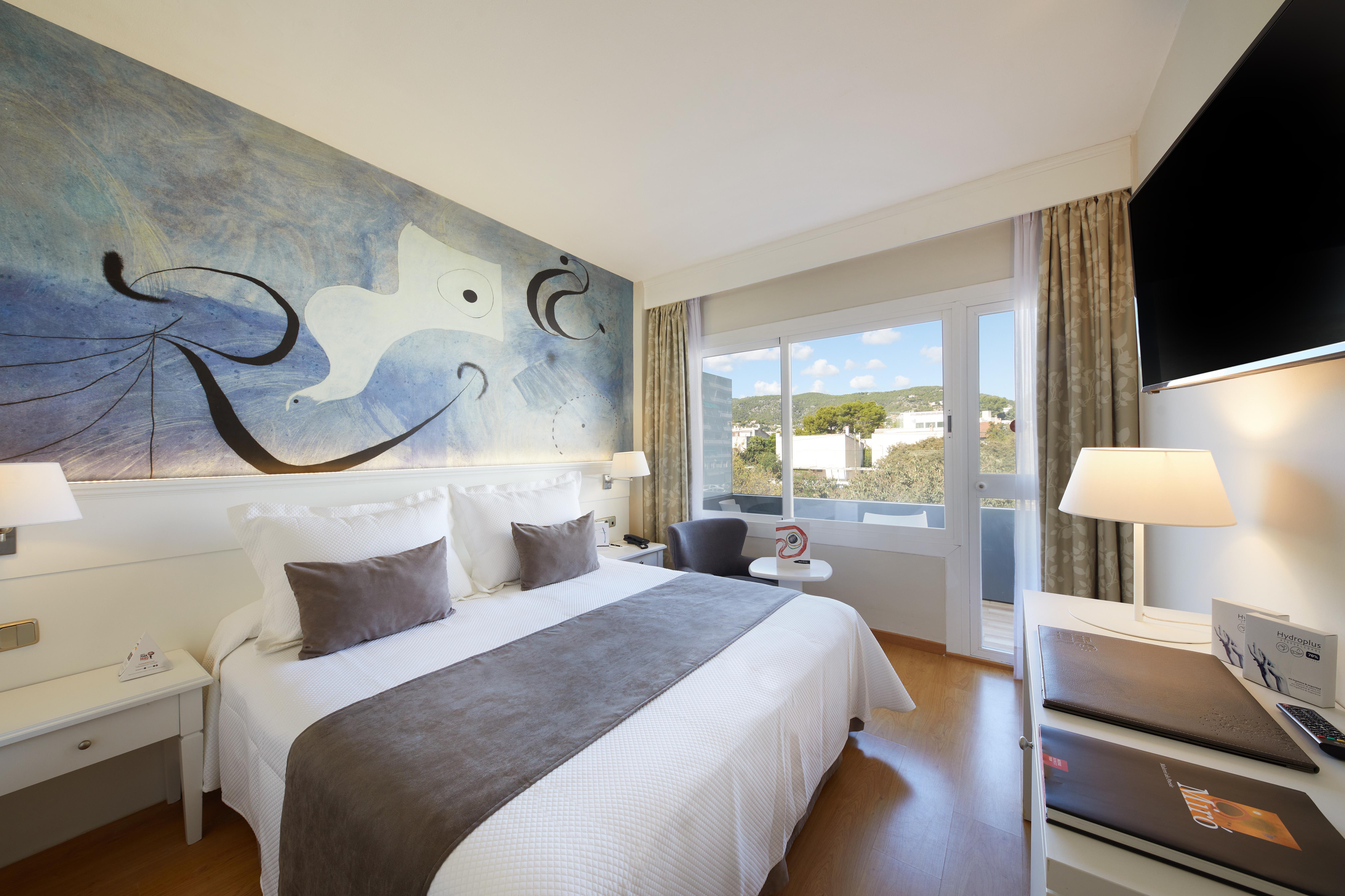 호텔 조안 미로 뮤지엄 팔마데마요르카 외부 사진 Room at Hotel Porta Fira